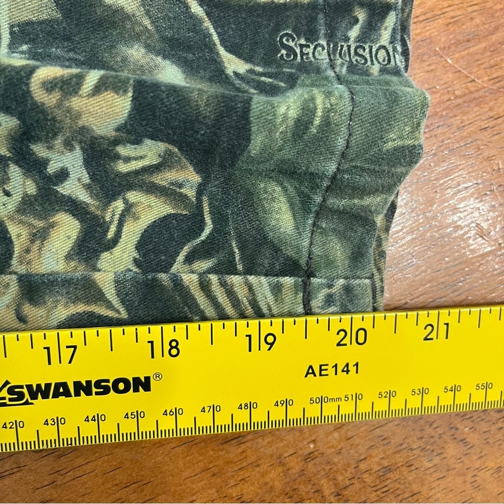 Cabela’s boys flannel camo overalls size small - Picture 6 of 6